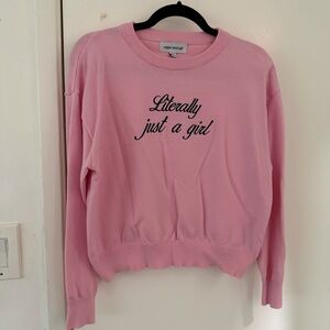 NWOT Pink Sweatshirt